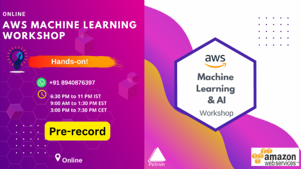 AWS Machine Learning Workshop (ONLINE)